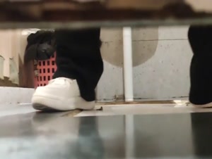 商场女厕全景偷拍绿衣美女 B毛杂乱的鲍鱼