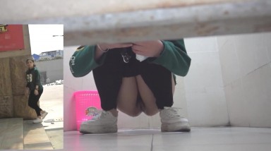 最新偷窥装修市场几个美眉嘘嘘 卖瓷砖的业务员小妹鲍鱼很肥 1080P高清原档