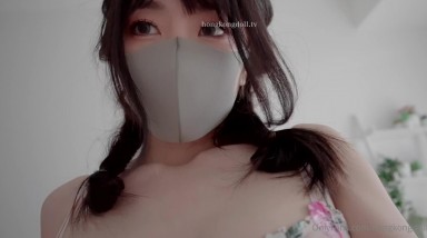 火爆网红玩偶姐姐『HongKongDoll』最新自费订阅私信 《小碎花啪啪》后入怼操 高清1080P原版